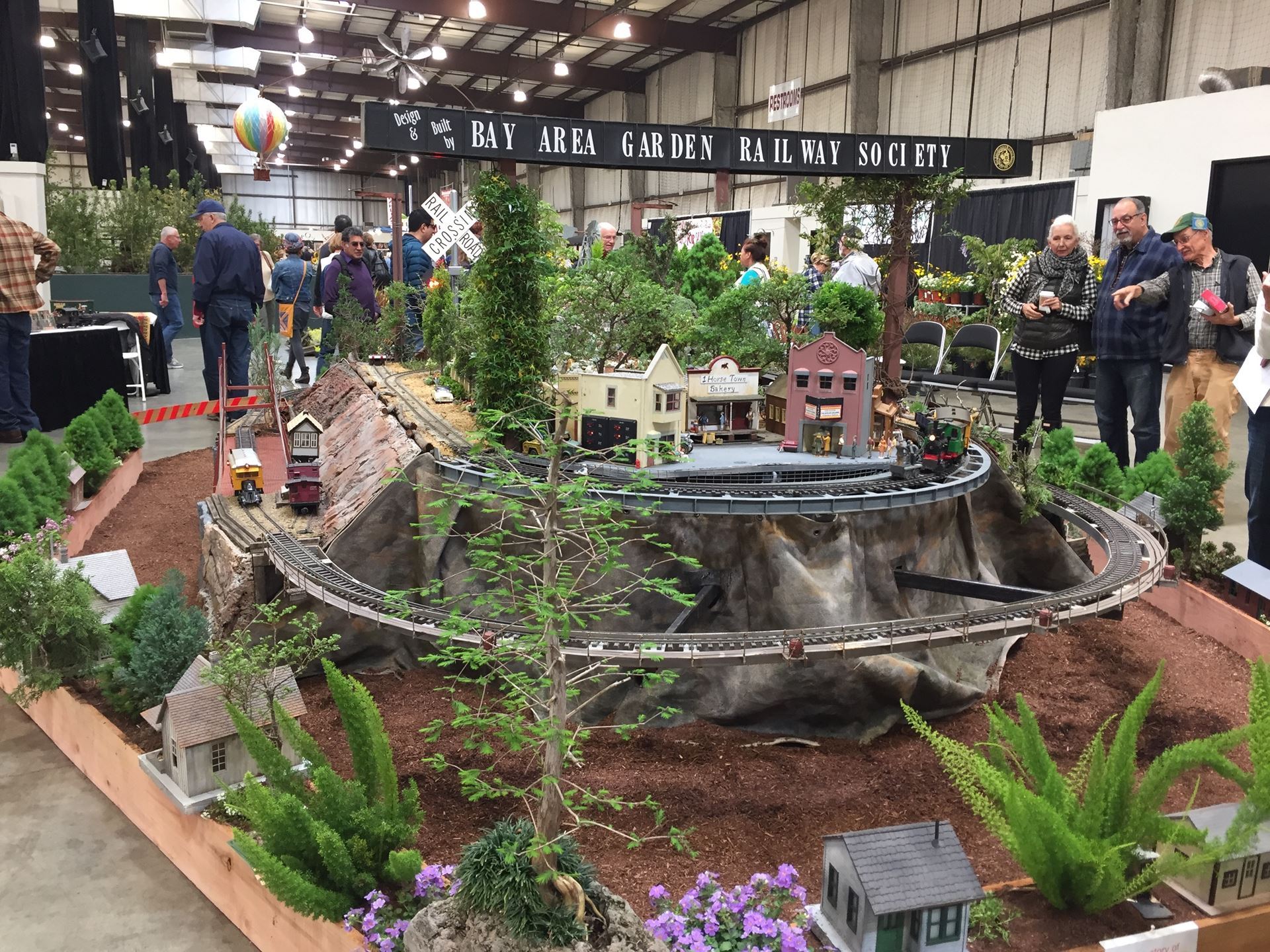 bay area garden railway society - 2017 sf flower & garden show